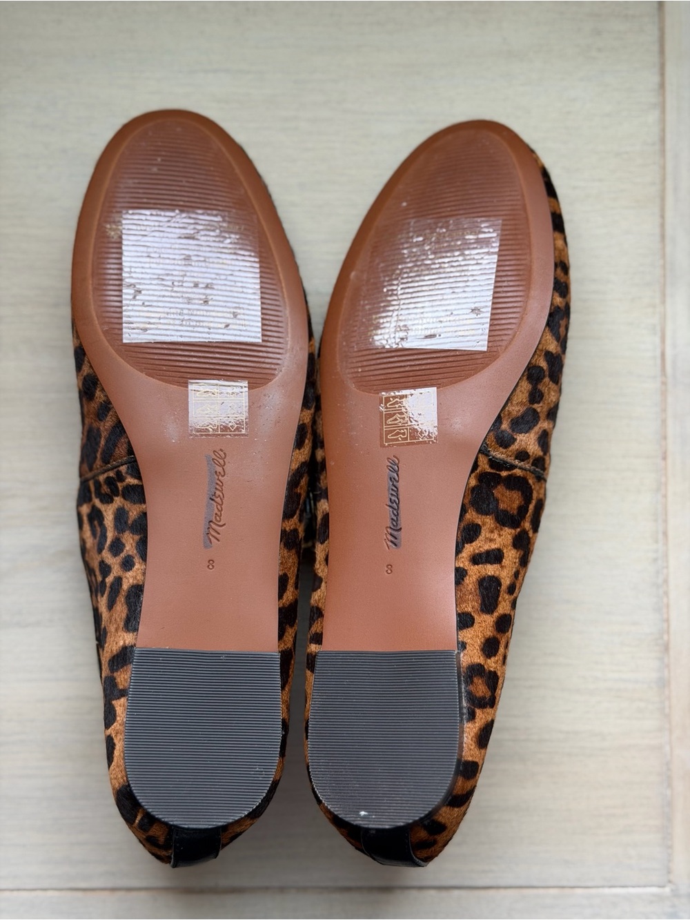 Madewell The Remy Mary Jane Flat in Caramel Multi, Size 8 - Picture 10 of 10